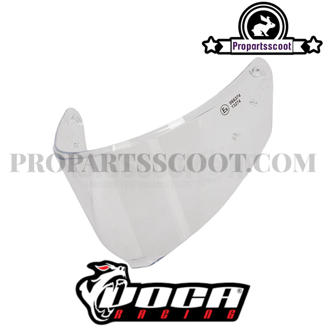 Visor Full Helmet Voca Bestia Standard Transparent