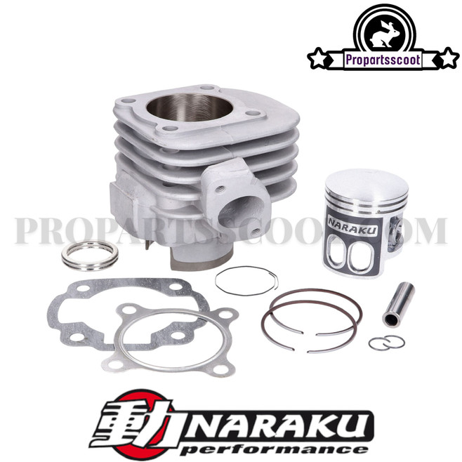 Cylinder Kit Naraku 70cc, 10mm Aluminum for Minarelli Horizontal (AC)