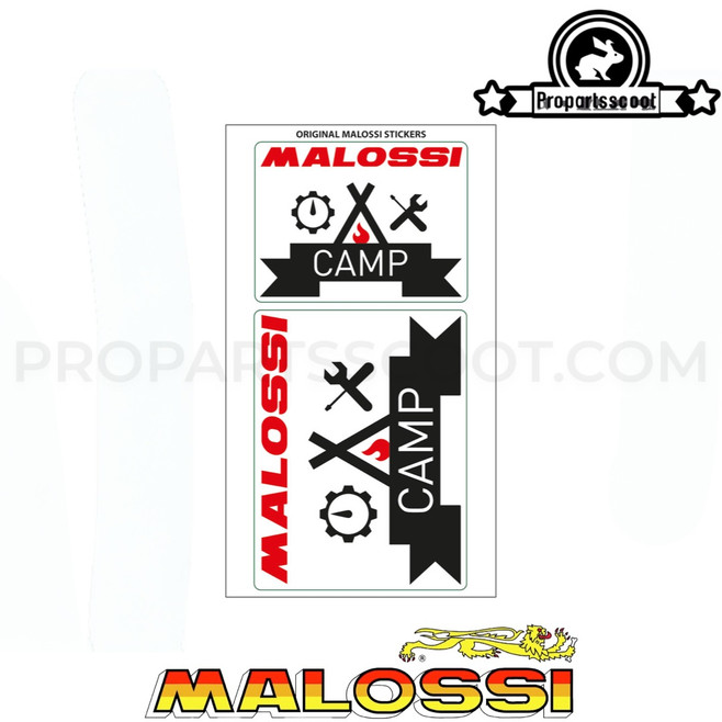 Malossi Camp Stickers (8x14cm)