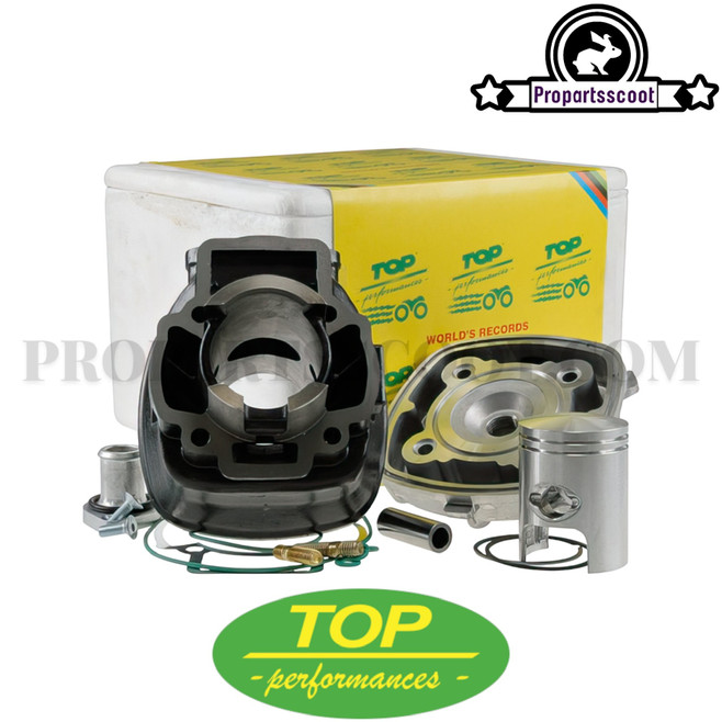 Cylinder Kit Top Performances 50cc, 12mm for Piaggio 50cc 2T (LC) Cylinder Kit Top Performances 50cc, 12mm for Piaggio 50cc 2T (LC)