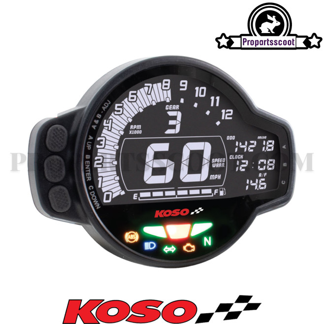 Koso Multifunction Meter MS-01