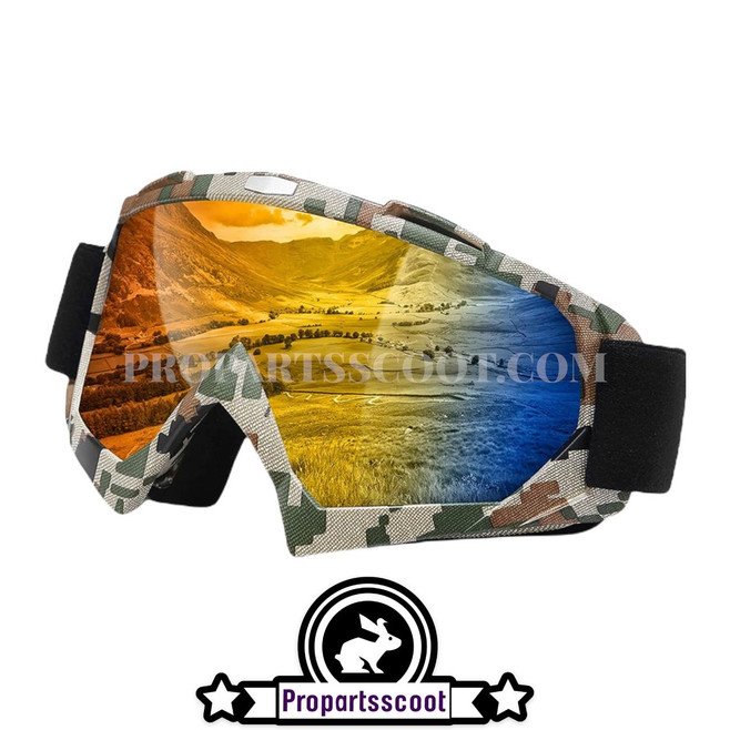 PROPARTSSCOOT Goggle Propartsscoot - Unisex — Army