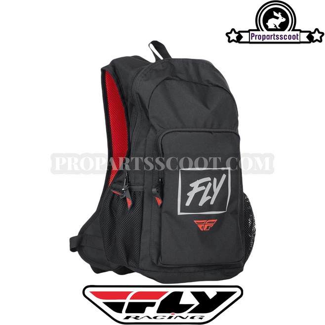 FLY RACING Backpack Fly Racing - Black/Grey/Red — Unisex