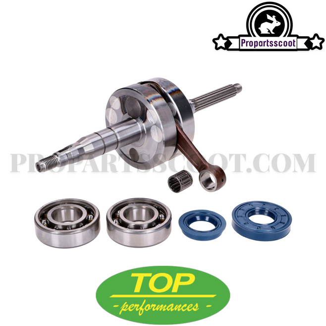 Crankshaft Top Performances 77cc, 12mm (39.2mm/85mm) for Minarelli Horizontal