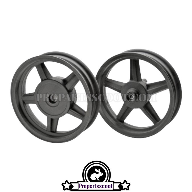 PROPARTSSCOOT Set wheel 5-Star GY6 125-150cc — 12x4