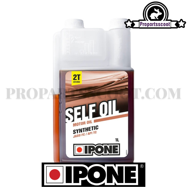 2-Stroke Engine Oil Ipone Selft Oil Semi-Synthetic (1L)