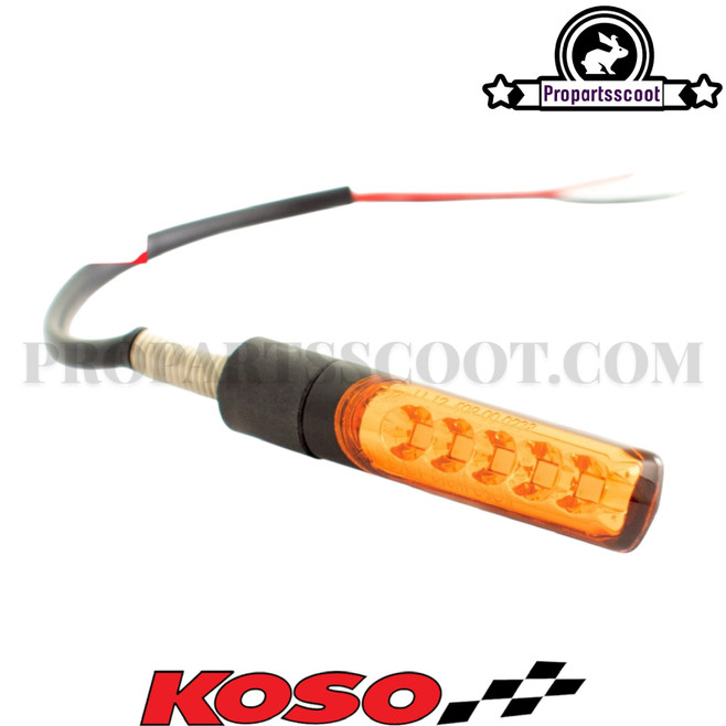 Koso Electro LED Indicator Lights, Amber