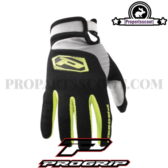 Progrip Airtech Gloves Yellow, Black, Gray
