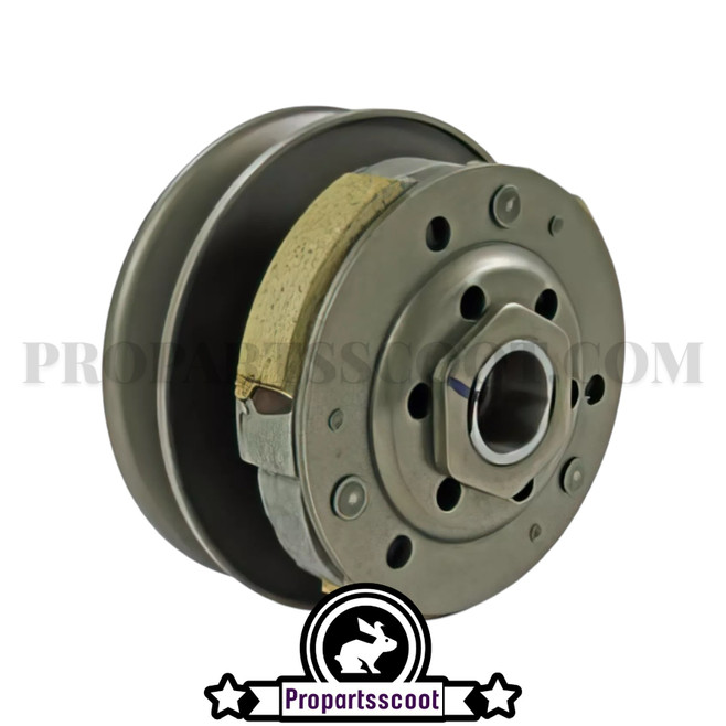 CVT Rear Pulley and Clutch for Peugeot, Kymco, Honda, GY6 139QMB/139QMA, Sym (107mm)