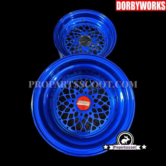 Wheel Set SuperMesh Love - Dorbyworks (13x8—12x4) Blue