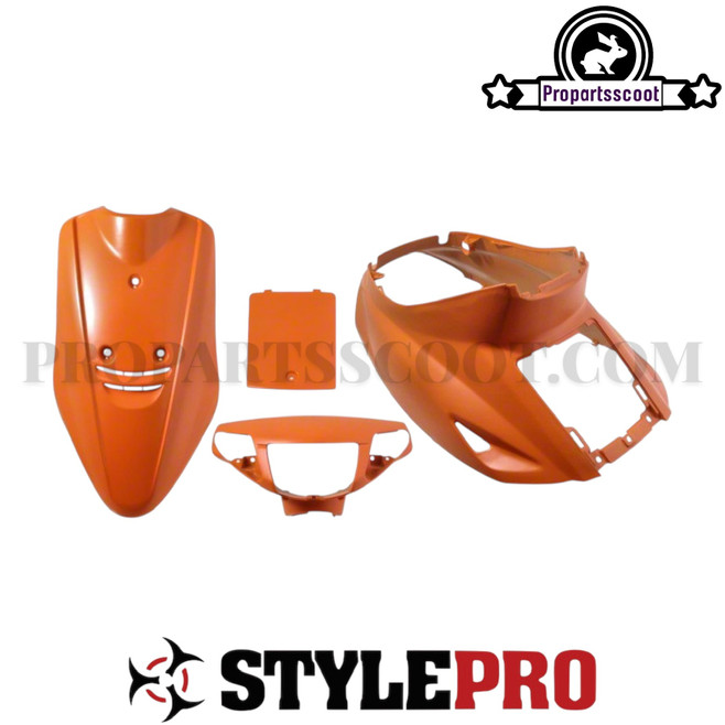 Kit Fairing Matt KTM Orange for Yamaha Jog 50cc 2T (4 Pcs)