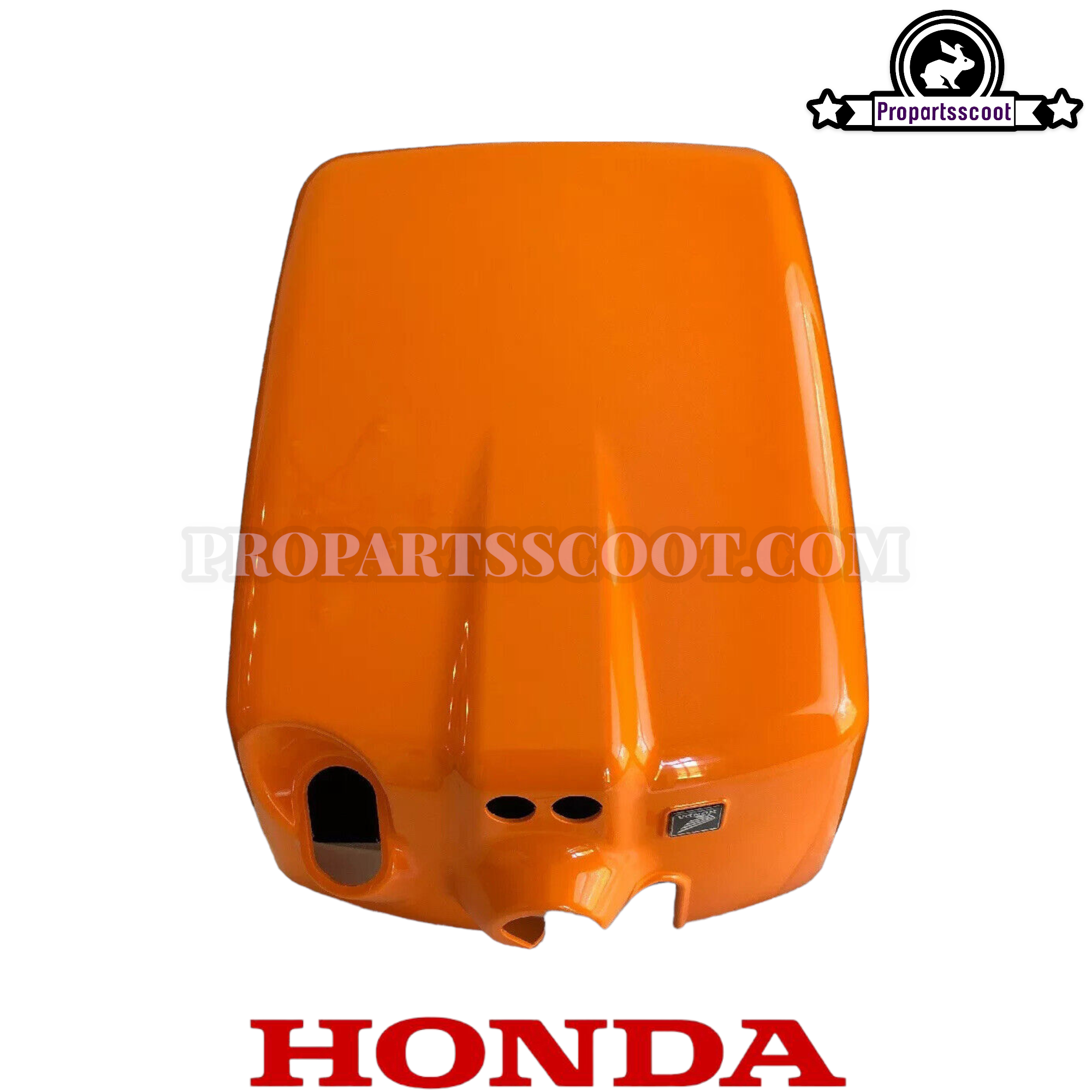 Rear Battery Box Cover Orange Metallic for Honda Ruckus