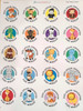 2025 Convention stickers Safari Animals 1.9" labels 20 PC