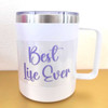 stainless steel insulated mug JW gift