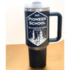 forest 2025 pioneer school gift for brothers 2 timothy 4:5 travel cup tumbler water bottle