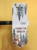 thanks for hiking by woodland sticker favor