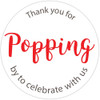 Thank you for popping by to celebrate with us DIY baby shower or wedding popcorn favors red and white