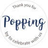 Thank you for popping by to celebrate with us DIY baby shower or wedding popcorn favors navy and white