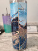 2024 Year Text JW gift blue gold marble Tumbler 20oz