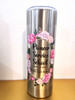 Pioneer School UV dtf sticker pink floral