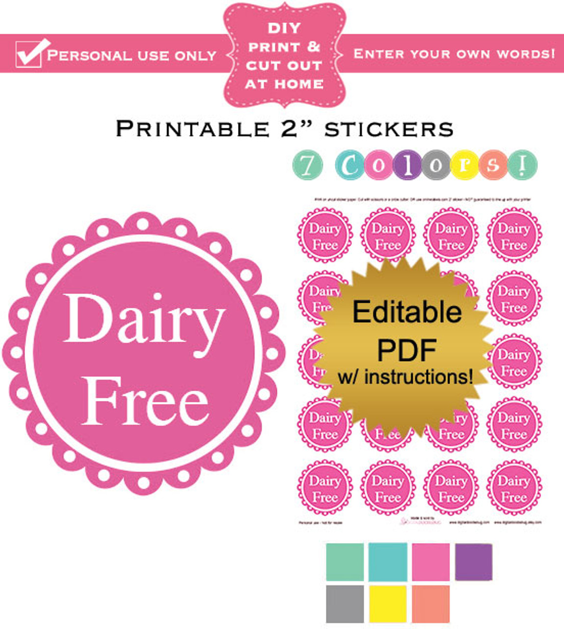 Product label printable 2 product-label-printable-2-round-sticker-template-editable-pdf-girl-colors