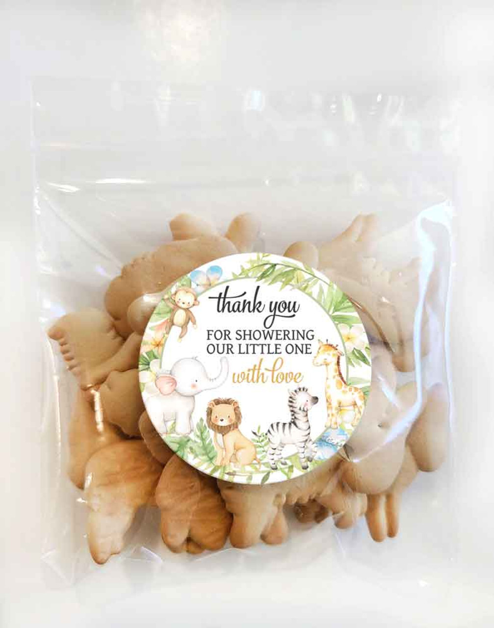 Safari baby hot sale shower favors