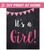 It's a girl sign Printable Poster It's a girl sign Printable Poster