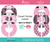 Pink Damask Printable Closet Dividers Pink Damask Printable Closet Dividers