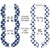 Navy elephant baby closet rod dividers make a great boys shower gift Navy elephant baby closet rod dividers make a great boys shower gift