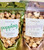 popcorn wedding favors stickers and treat bags DIY kit many colors