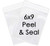 6x9 self seal food safe bags for baby shower or wedding favors 6x9 self seal food safe bags for baby shower or wedding favors