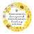 honeycomb bee JW pioneer school appreciation gift stickers for brother or sister