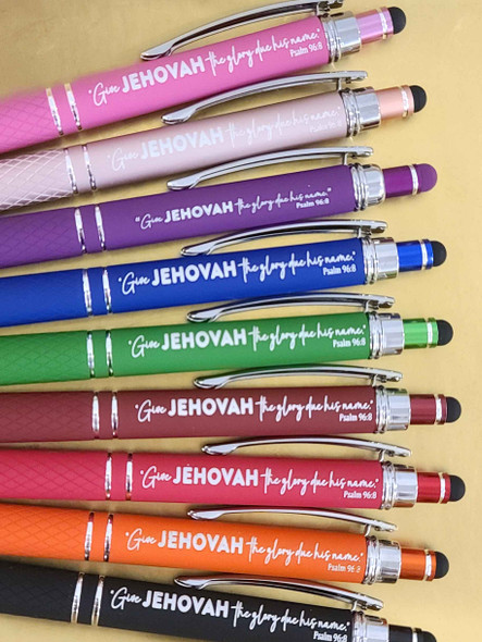 Give Jehovah the glory due his name pens Give Jehovah the glory due his name pens