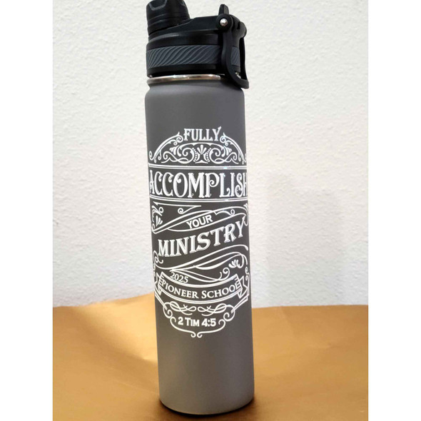 JW 2025 pioneer school gift for brothers or sters stainless steel water bottle tumbler purple JW 2025 pioneer school gift for brothers or sters stainless steel water bottle tumbler purple