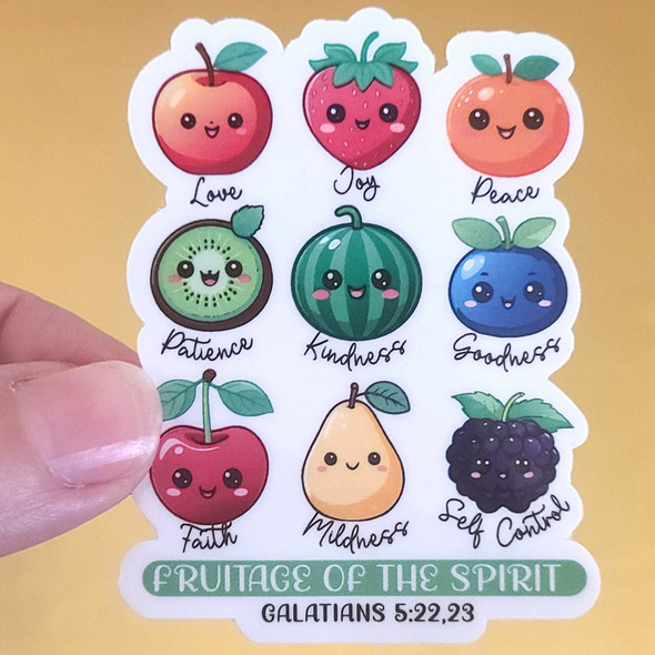 JW laminated waterproof sticker for pioneer school gift fruitage of the spirit JW laminated waterproof sticker for pioneer school gift fruitage of the spirit
