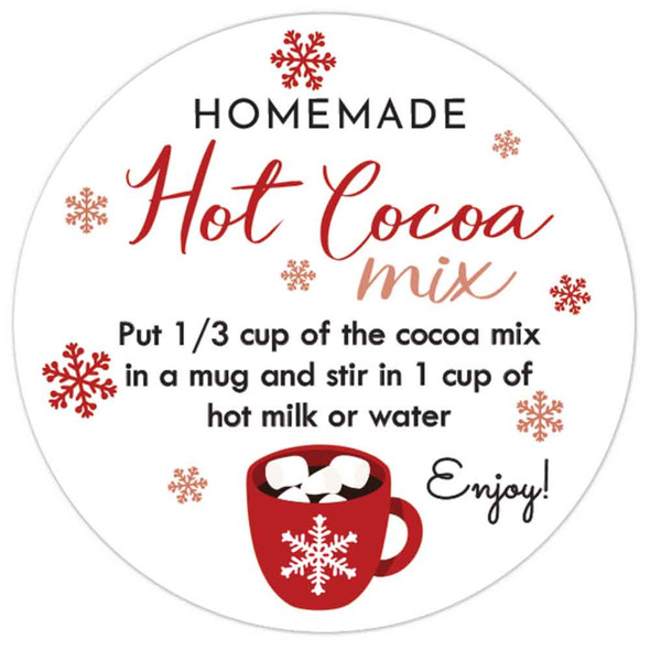 Hot chocolate season illustration Accessories Sticker