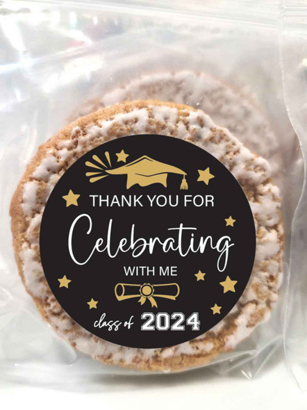thank you for celebrating with me class of 2024 graduation favors