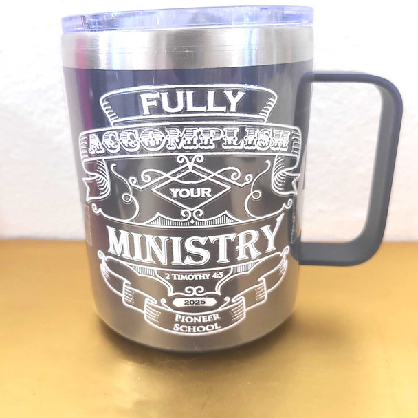sticker for making pioneer school mugs