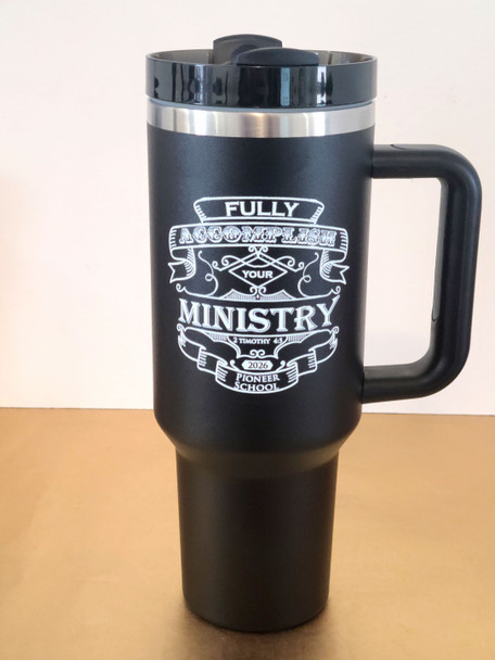 Tumbler sticker for pioneer school 2026