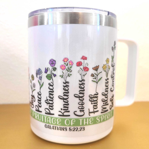 fruits of the spirit pioneer school gift sticker for mugs