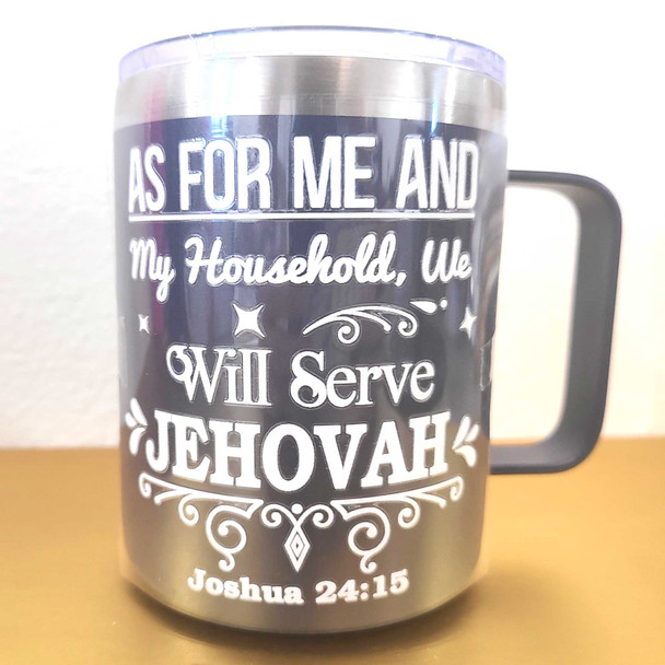 pioneer school gift for travel mugs Joshua 24:15