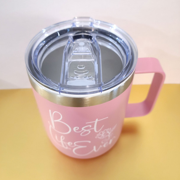 stainless steel insulated mug JW gift