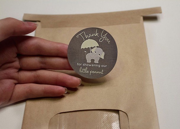 Use on gift bags, thank you cards, party favors, favor boxes, cups, mugs, and more!
