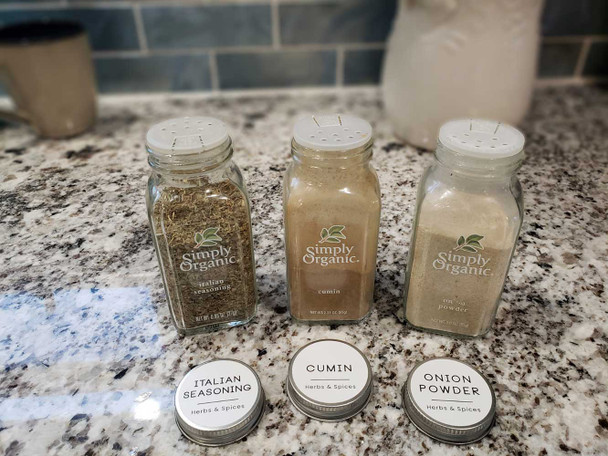organize your kitchen spices and herbs