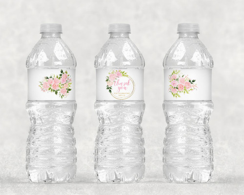 ▷ Pop it Water bottle Label Digital