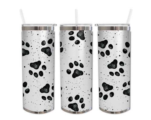 Dog Mom Straw Topper- Black White – Etch and Ember