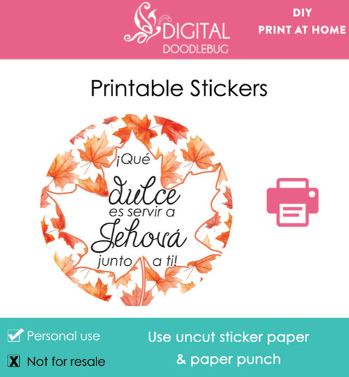 JW Stickers - Scripture Stickers