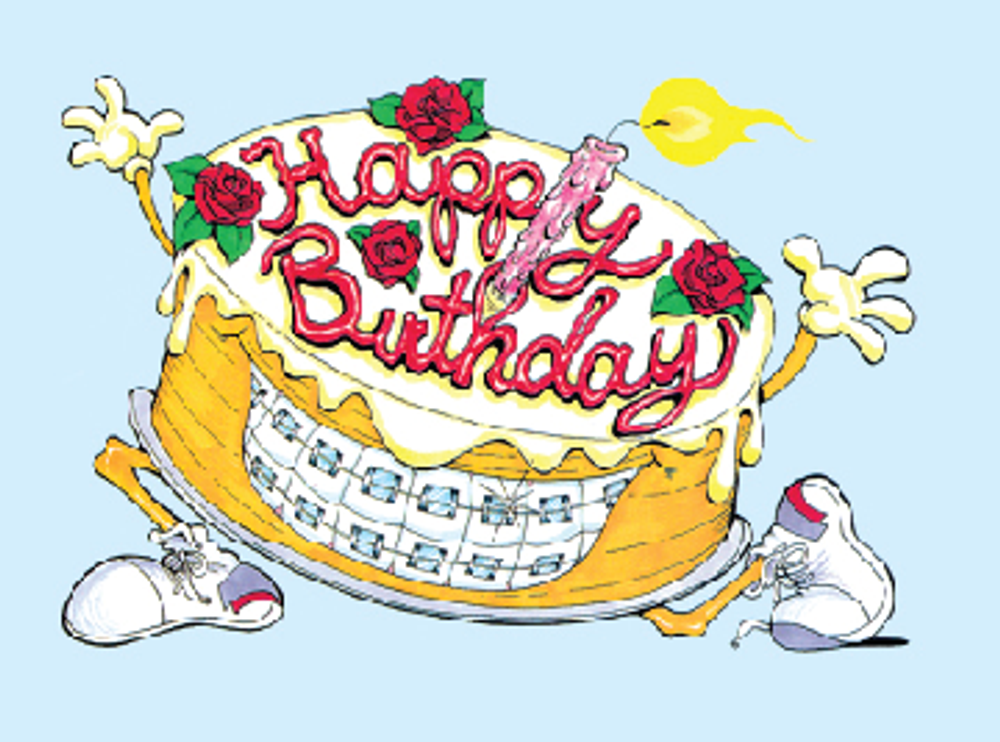 371 Running Birthday Cake Images, Stock Photos & Vectors | Shutterstock