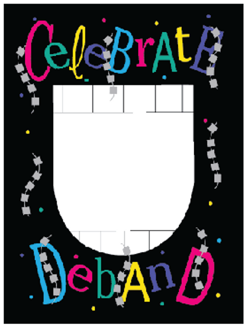 Celebrate Deband Picture Frame