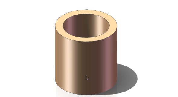 Bearing, Bronze Sleeve -0.375 x 0.500 x 0.500L